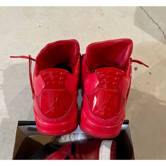 Size 10.5 Jordan 4 11LAB4 Red Patent Leather Style 719864-600 main image 4
